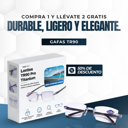 Gafas TR90 Fotocromaticas - Compra 1 y Llévate 2 GRATIS 🎁